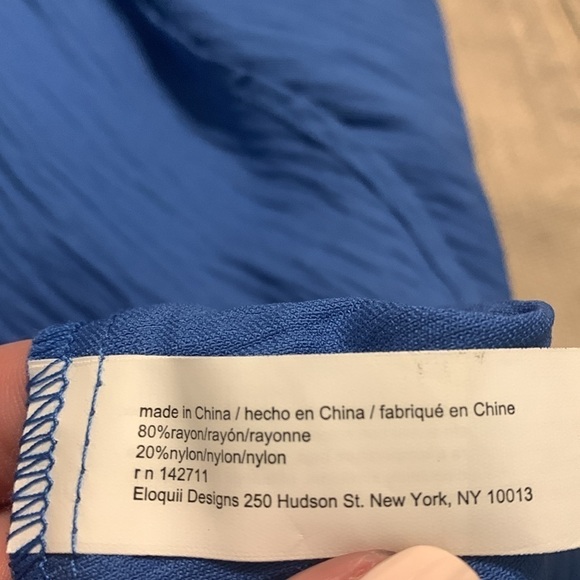 Eloquii Puff Sleeve Plus Mini Dress - Picture 9 of 10